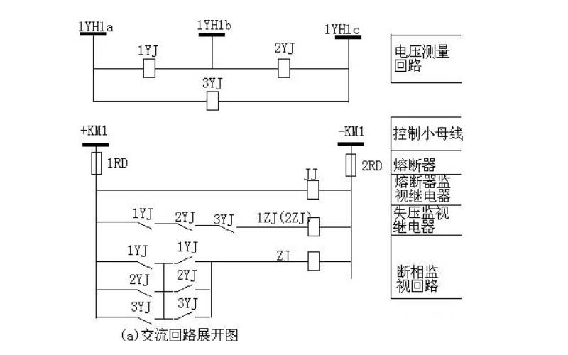 交流回路展开图