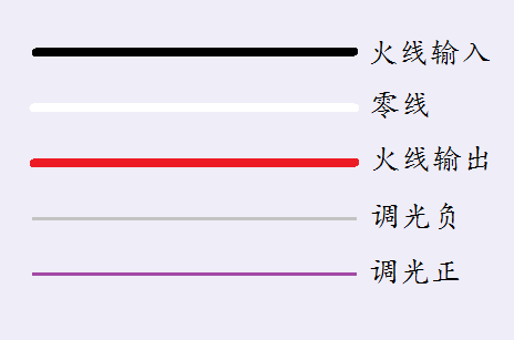 LoRa单灯控制器接线方式：