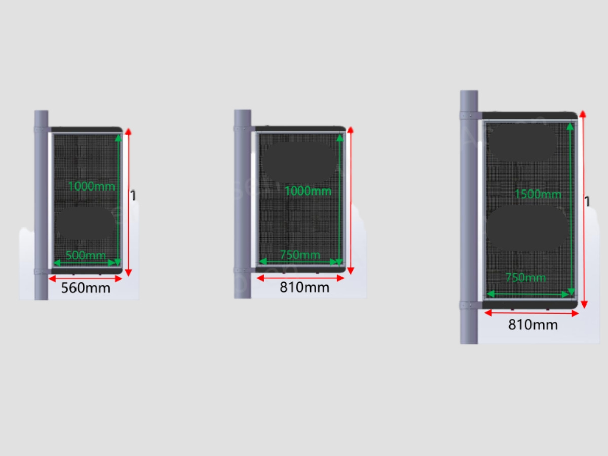 LED显示屏尺寸图