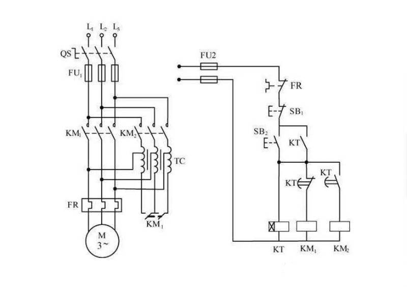 电机二次回路接线图图片