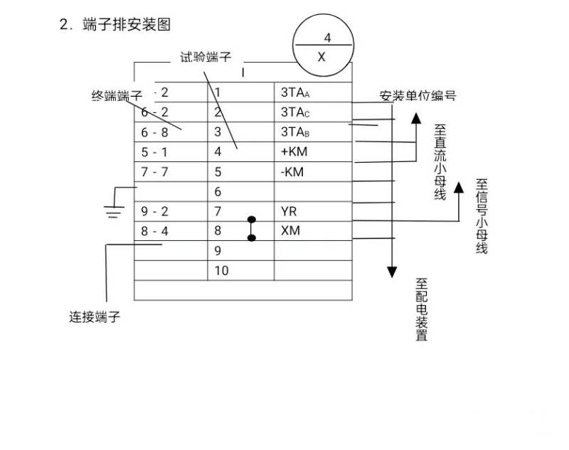 端子排接线图